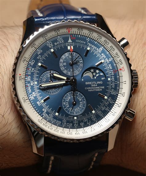 breitling navitimer 1461 blue|Breitling Navitimer reviews.